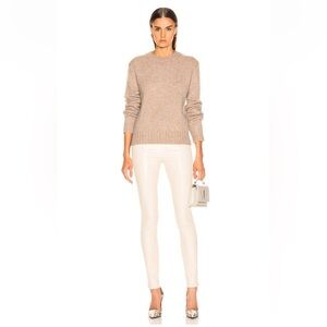 NWT HELMUT LANG 🔥 - NEW Lamb Leather Legging in Flax. Size 10